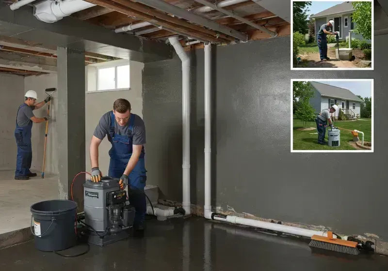 Basement Waterproofing and Flood Prevention process in Galesburg, IL